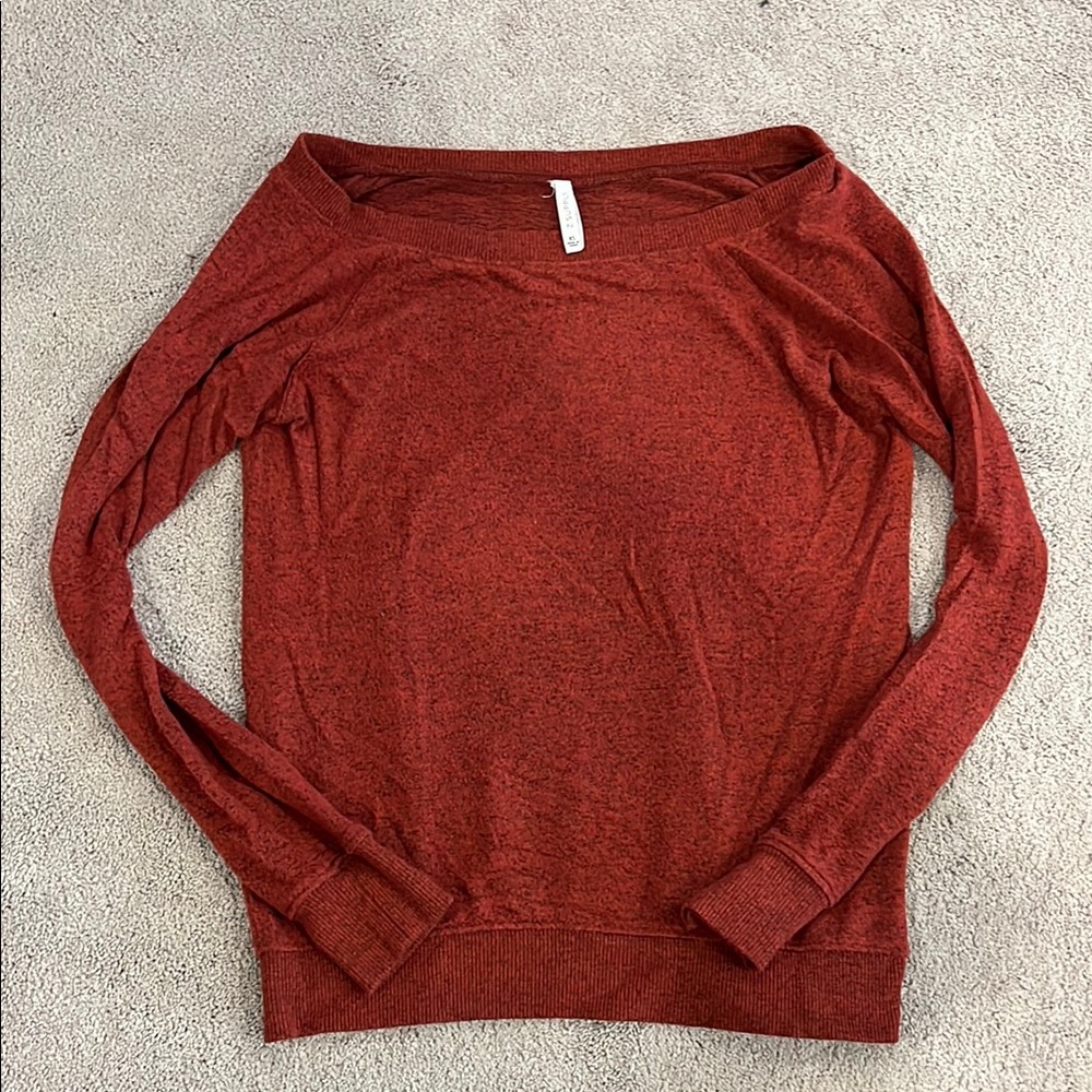 Z Supply Red Knit Top